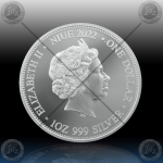 1oz NIUE 1 DOLLAR 2022 (PUMA Vs. BEAR) BU